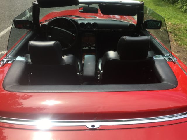1986 mercedes benz 560sl roadster 500 series