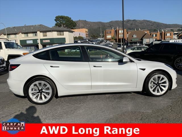 2022 tesla model 3 long range