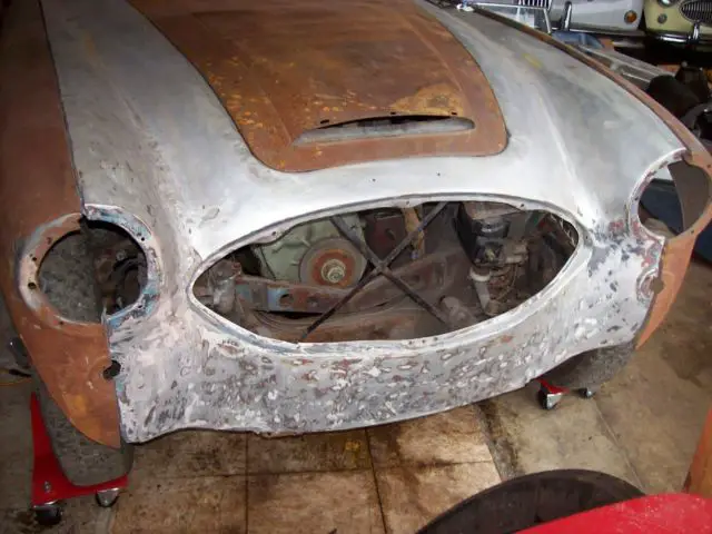 1960 austin healey 3000 bn7 two seater....needs restored