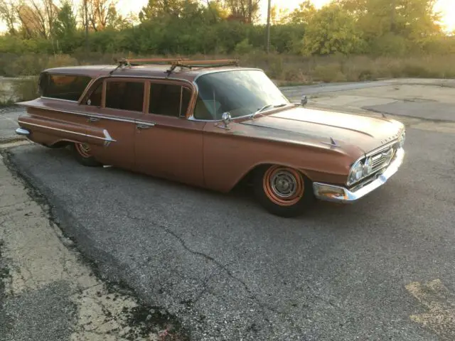 1960 kingswood 9 passenger wagon - air ride, ls, 6 speed, pro touring hot rod