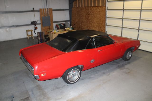 easy restoration running & driving project car, rare convertible muscle car