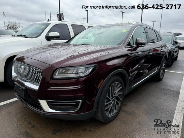 2019 lincoln nautilus reserve