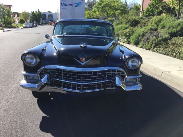 1955 cadillac coupe deville - california black beauty - must see