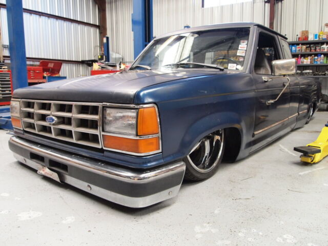 1991 ford ranger xlt extended cab 4.0 v6 bagged and body dropped