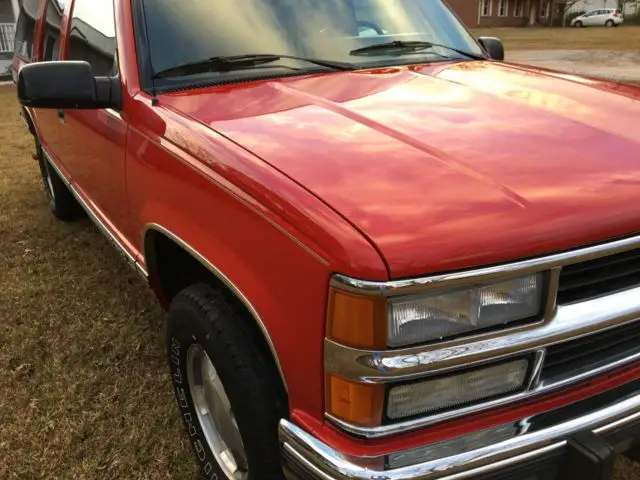 suv family 3rd row seating factory original paint 1994 silverado used 4 wd