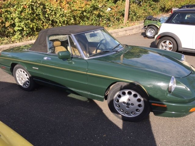 1992 alfa spider low miles