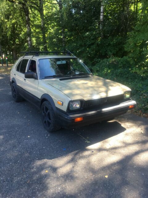1982 honda civic 4 door hatchback