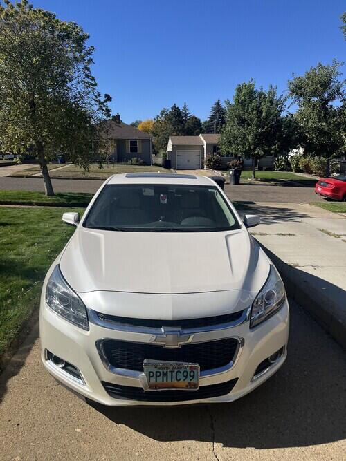 2014 chevrolet malibu ltz. good condition and low milage for age!