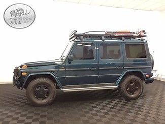 1994 green amg mercedes benz g wagon g class g500 gas automatic black interior