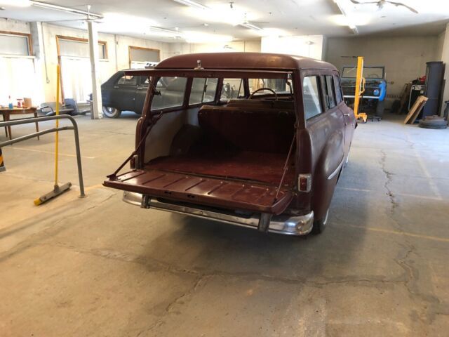 1950 plymouth 2 door suburban 3 speed manual stationwagon