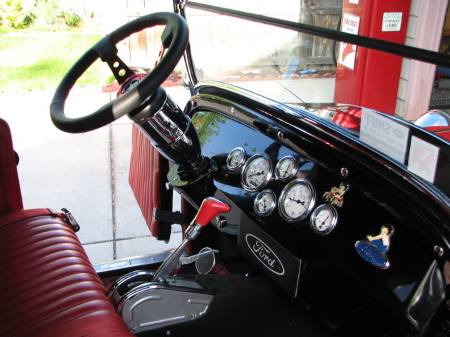 1927 ford model t roadster custom hot rod street rod duel carb