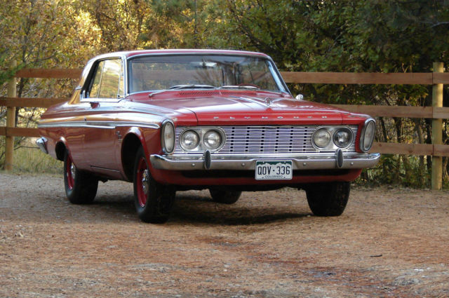 1963 plymouth fury, original rare 383hp 4 spd. original paint! fast! patina