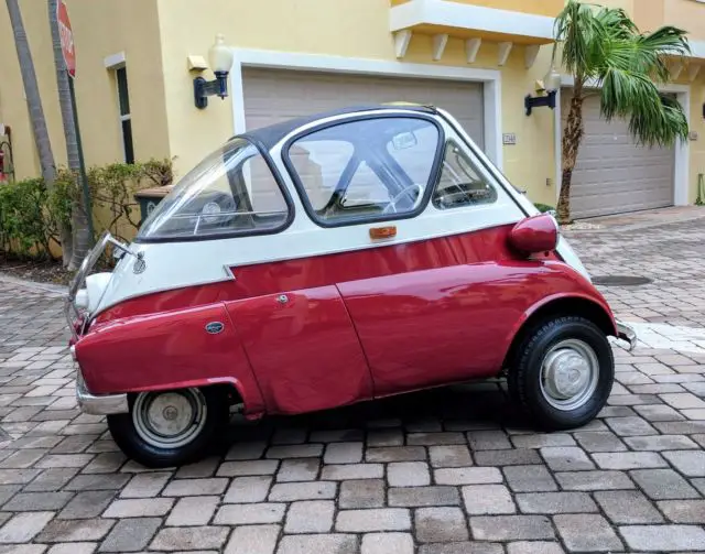 1956 bmw isetta 250 "bubble window" "z" molding last ownership since 1982!
