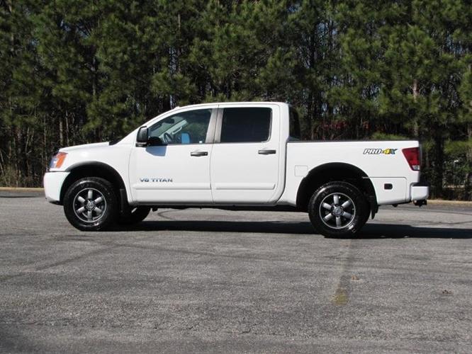 used 2015 nissan titan 4x4 crew cab jasper, al 35501 for sale in jasper, alabama