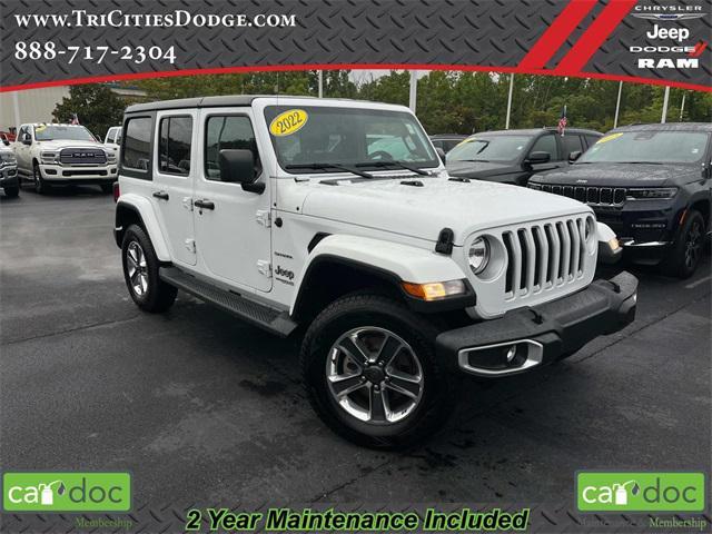 2022 jeep wrangler unlimited sahara
