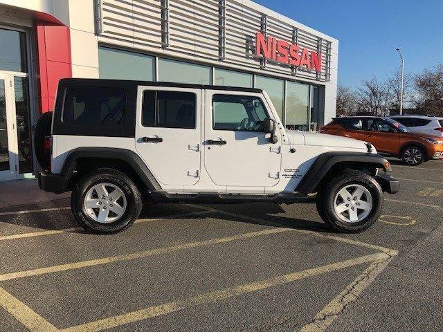 used 2015 jeep wrangler 4wd unlimited sport medford, ma 02155 for sale in medford, massachusetts