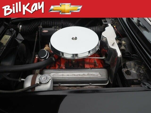 1962 chevrolet corvette 70894 miles black coupe 4-speed manual