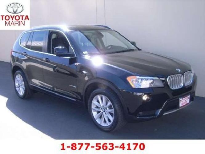 2011 bmw x3 28i awd!! w/ sport pkg. & navigation..one owner in san rafael, ca