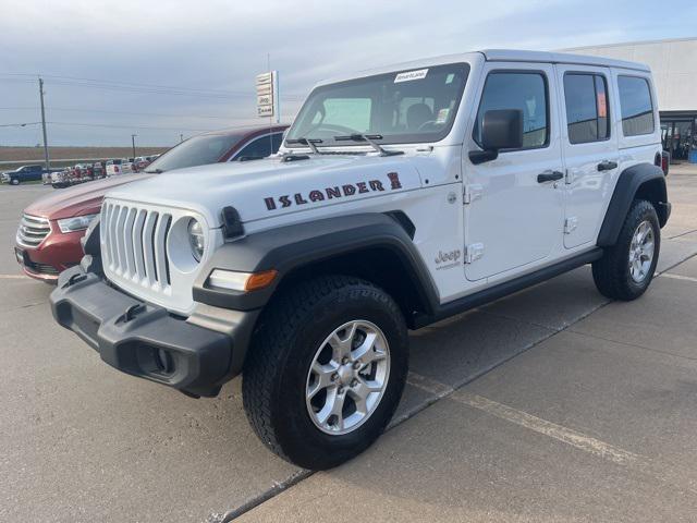 2021 jeep wrangler unlimited islander 4x4