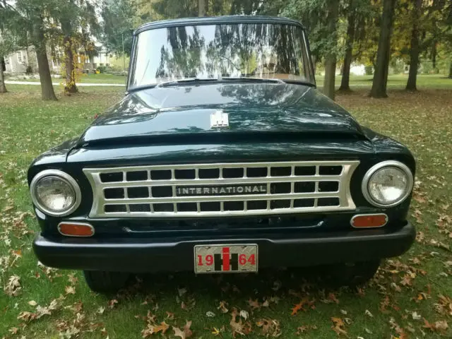 1965 international harvester c900 scout pickup "rare" new paint custom interior