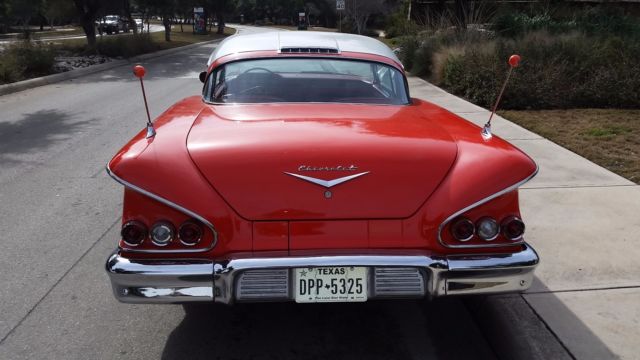 1958 chevy impala sport coupe with lots of new parts