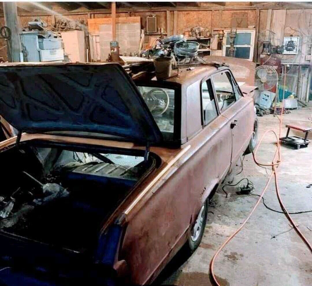 1966 plymouth valiant red rwd automatic 100