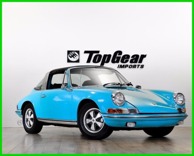 1970 porsche 911t targa unique colors