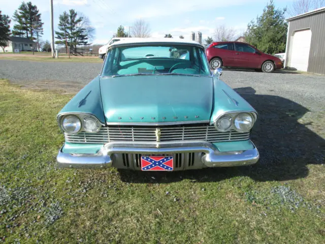 1957 plymouth savoy base 4.9l