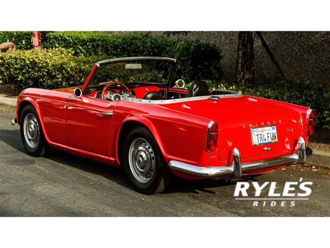1963 triumph tr4 in sacramento, california