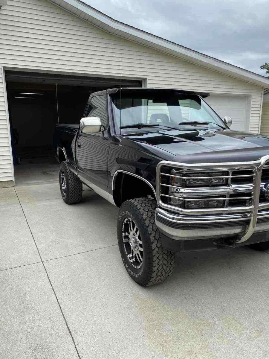 1988 chevrolet k1500 pickup black 4wd automatic k1500