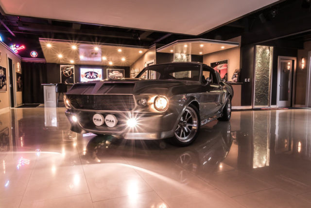rotisserie built eleanor! ford 5.0l coyote v8, whipple sc, tko600 5-speed, a/c