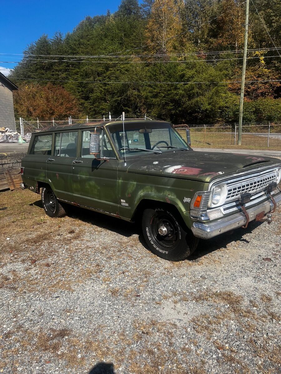 1970 jeep wagoneer suv green 4wd automatic sj