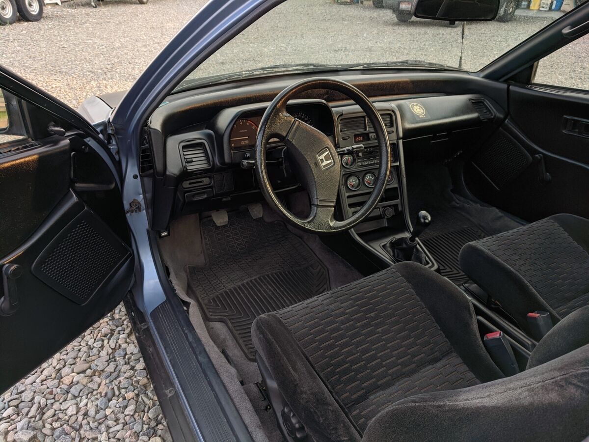 1989 honda crx hf with b16a swap