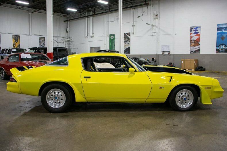 1981 chevrolet camaro z/28 44201 miles yellow 383 v8 auto th400