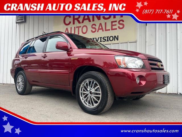 2005 toyota highlander limited
