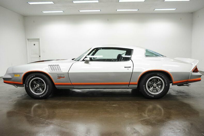 1978 chevrolet camaro z/28 90820 miles silver coupe 350 chevrolet v8 turbo 350