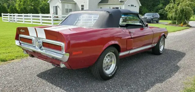 1968 ford mustang convertible gt 350 clone - ps - pb - pwr top