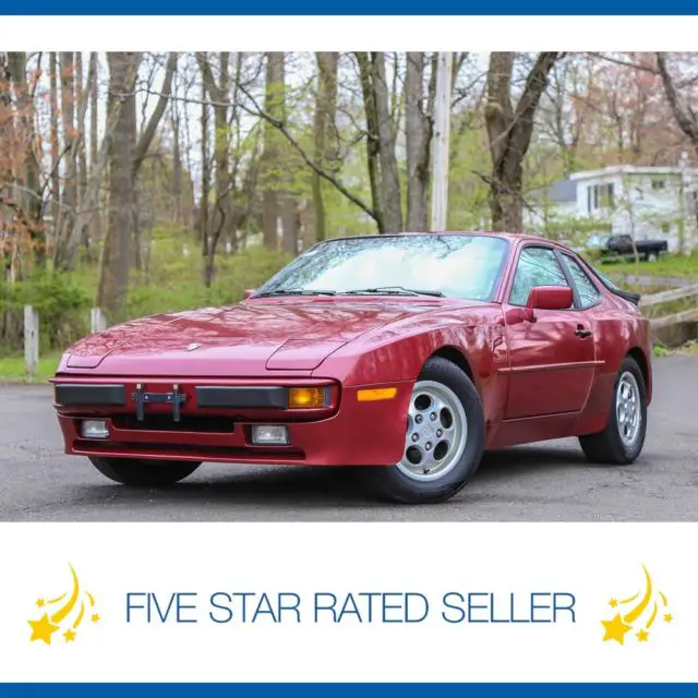 1989 porsche 944 manual 2dr coupe 1 owner low 47k mi collectible carfax