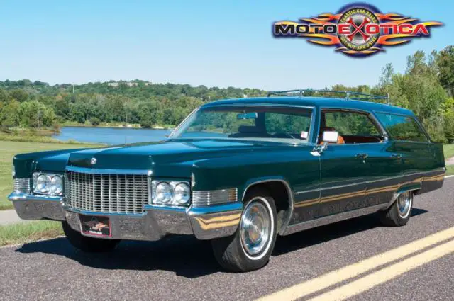 1969 cadillac deville station wagon, extremely rare, 1 of 5 built, ac, v8