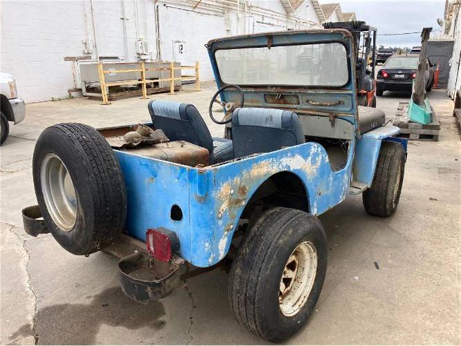 1953 willys jeep in cadillac, michigan