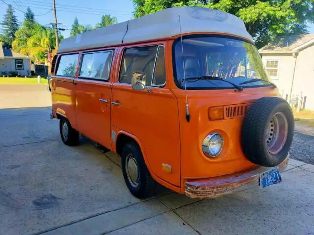1975 volkswagen bus / van riviera westfalia camper - no smog needed in ca
