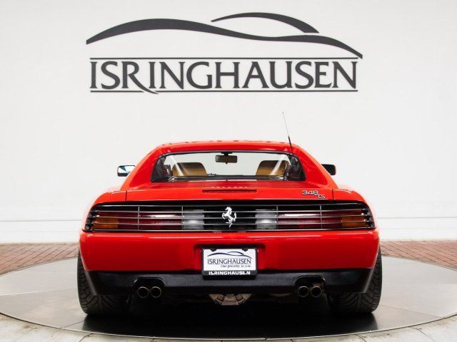 1992 ferrari 348 ts 20118 miles rosso corsa 3.4l v8 manual
