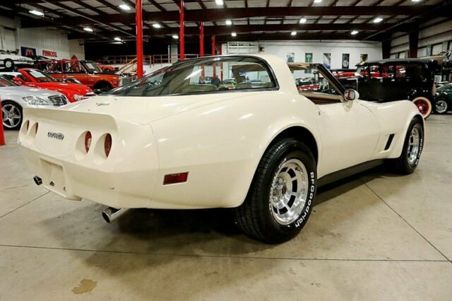 1981 chevrolet corvette 93021 miles cream coupe 350ci v8 automatic