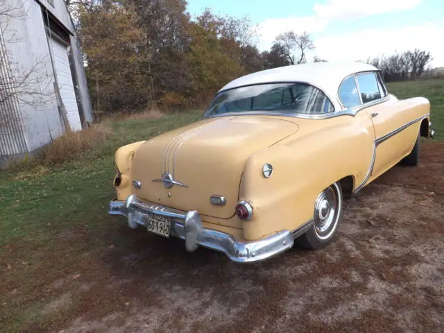 1954 pontiac chieftain custom catalina 2 dr. h.t. complete original not running