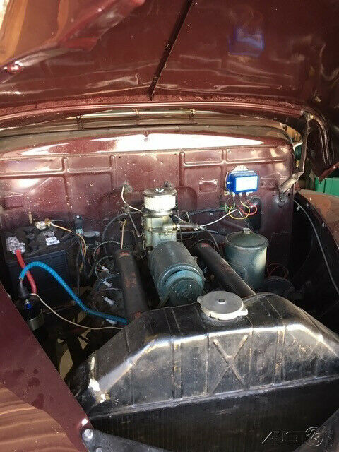 41 ford deluxe sedan flathead v8 gas engine 3-speed manual tranny rwd good glass
