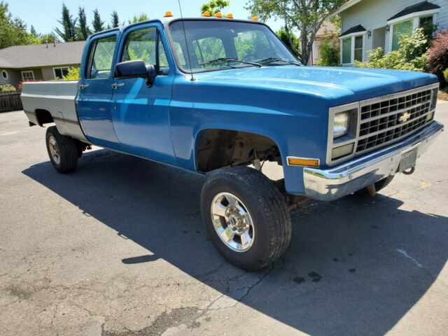 1990 chevrolet k3500 3+3 4x4 no rust
