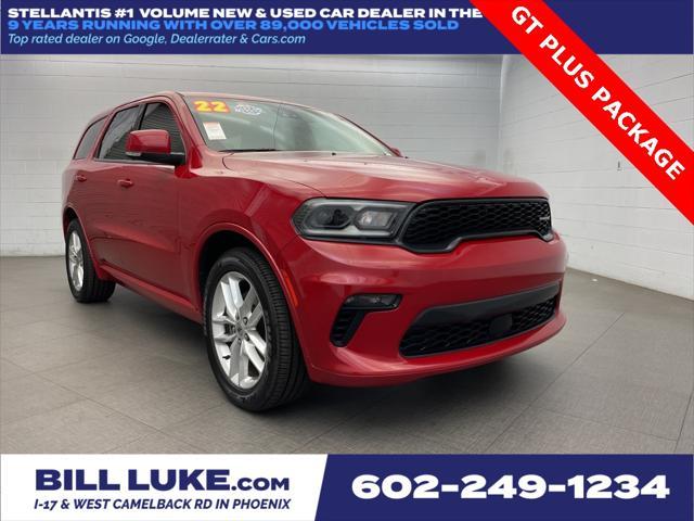 2022 dodge durango gt plus