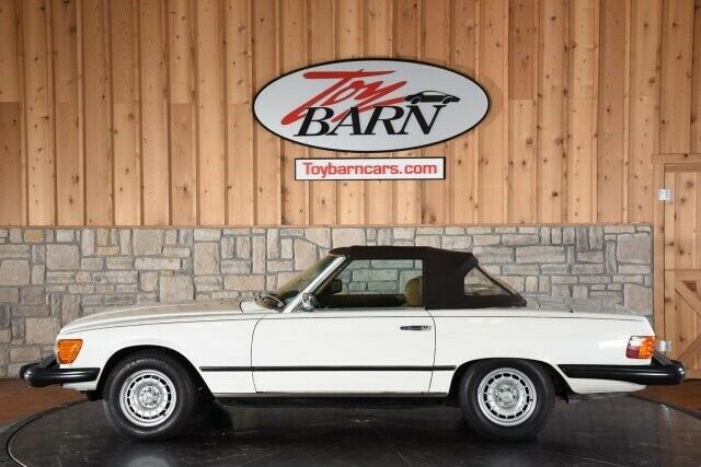 1980 mercedes-benz 450sl white automatic