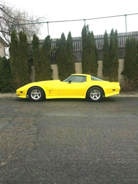 1978 chevrolet corvette z87 yellow show car hot rod sports car low reserve