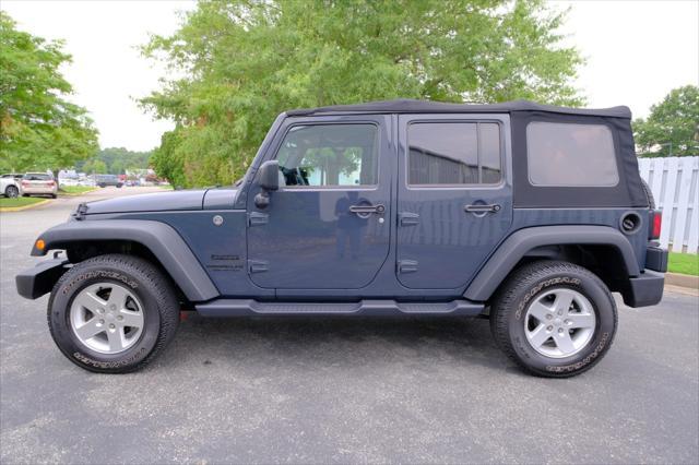 2016 jeep wrangler unlimited sport